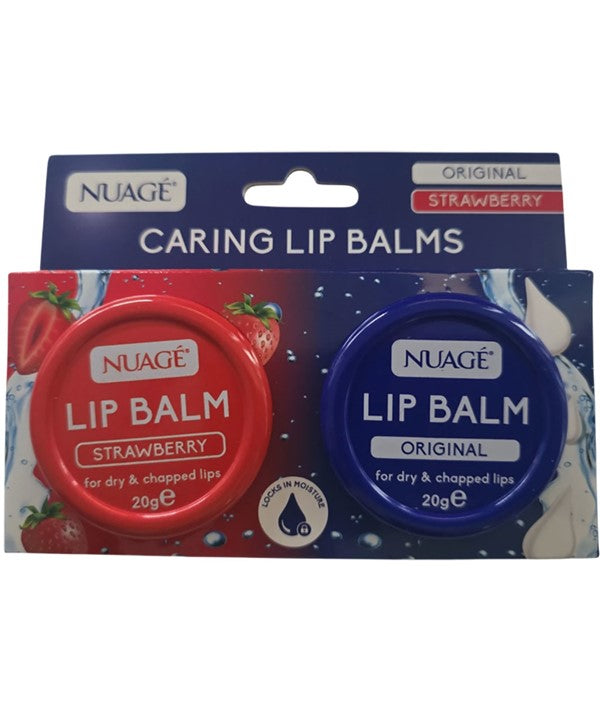 NUAGE TWIN PACK CARING LIP BALMS Lips Asetena Pa