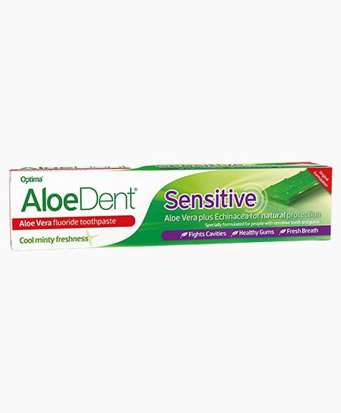 ALOEDENT SENSITIVE ALOE VERA FLUORIDE TOOTHPASTE 100 ml Dental Care Asetena Pa
