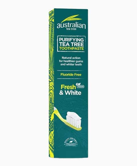 AUSTRALIAN TEA TREE FRESH AND WHITE TOOTHPASTE 100 ml Dental Care Asetena Pa