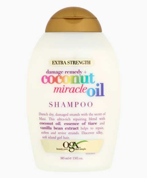 OGX DAMAGE REMEDY COCONUT MIRACLE OIL SHAMPOO 385 ml Shampoo Asetena Pa