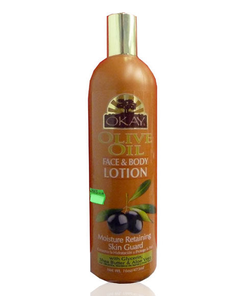 OKAY OLIVE OIL FACE AND BODY LOTION 59 ml Skin Moisturizing Asetena Pa