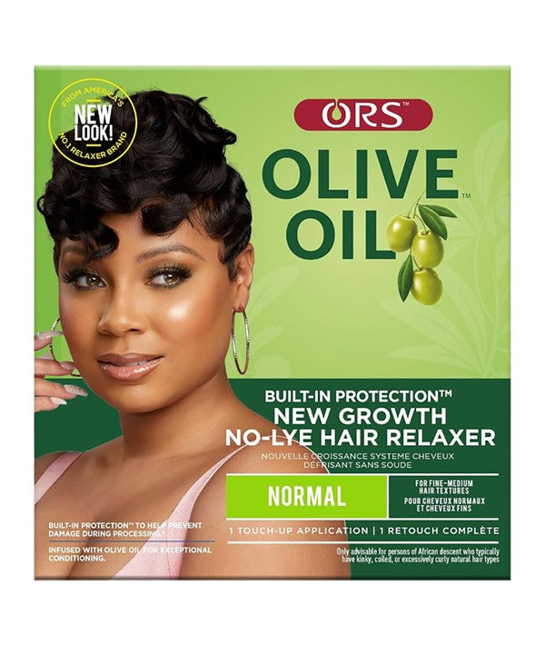 ORS OLIVE OIL NEW GROWTH NO LYE RELAXER 1 Touch Up Application Color Regular Relaxer n Texturizer Asetena Pa
