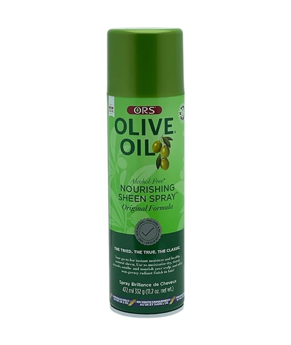ORS OLIVE OIL NOURISHING SHEEN SPRAY ORIGINAL FORMULA 472 ml (Pack of 2) Sprays, Serums and Oils Asetena Pa