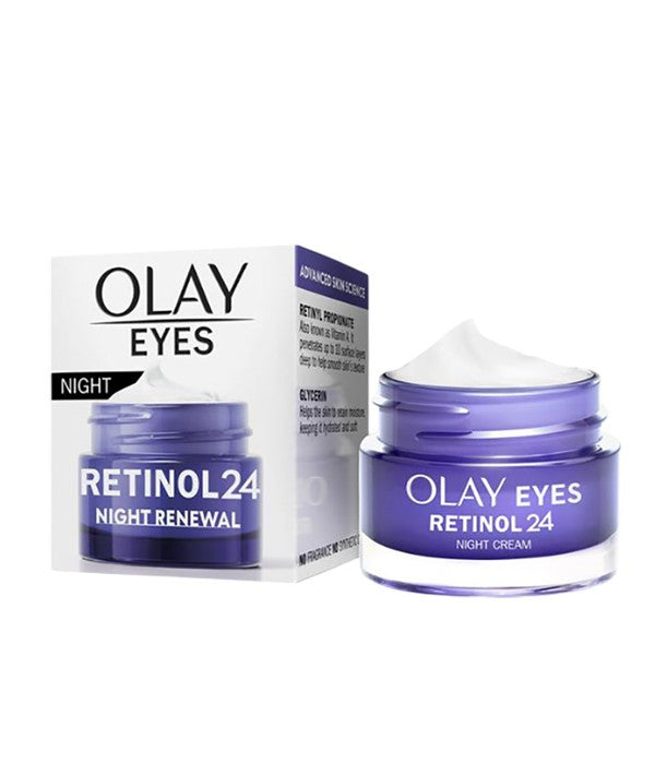 OLAY EYES RETINOL 24 NIGHT EYE CREAM 15 ml Eye Makeup Asetena Pa