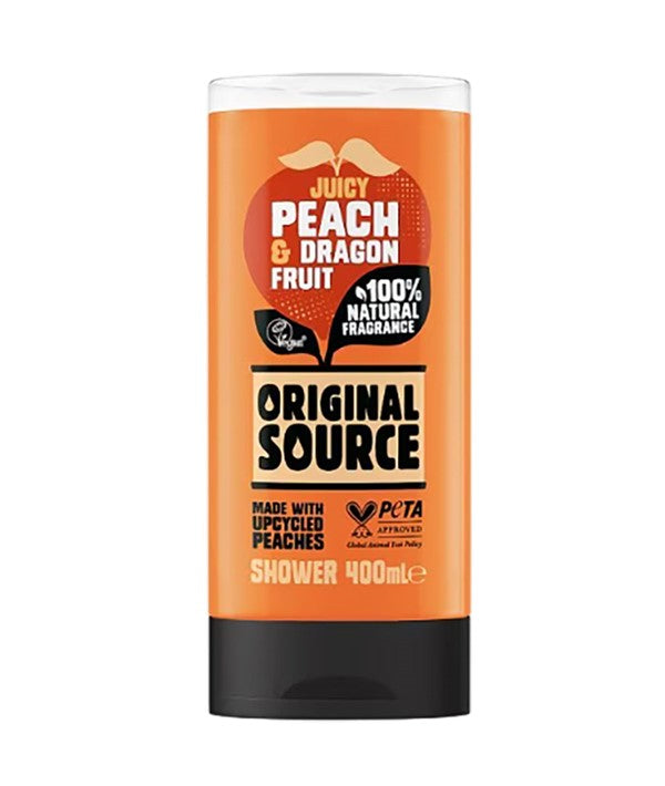 JUICY PEACH AND DRAGON FRUIT SHOWER GEL 400 ml Body Care Asetena Pa