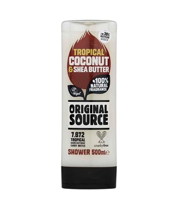 TROPICAL COCONUT AND SHEA BUTTER SHOWER GEL 500 ml Body Care Asetena Pa