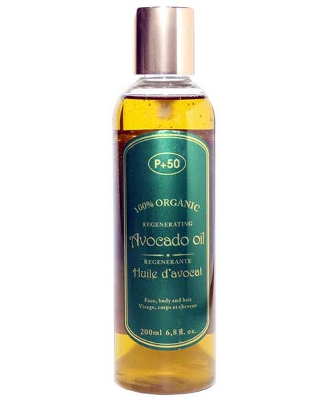 P 50 ORGANIC REGENERATING AVOCADO OIL 200 ml Sprays, Serums and Oils Asetena Pa