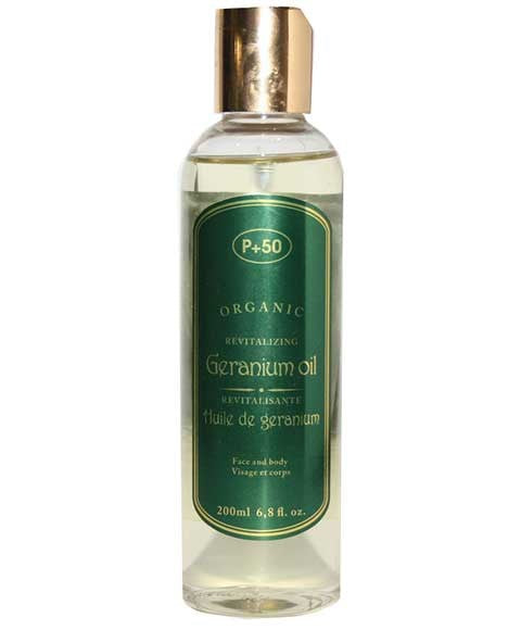 ORGANIC REVITALIZING GERANIUM OIL 200 ml Skin Moisturizing Asetena Pa
