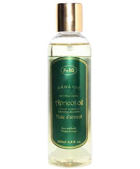 P 50 ORGANIC APRICOT OIL 200 ml Skin Moisturizing Asetena Pa