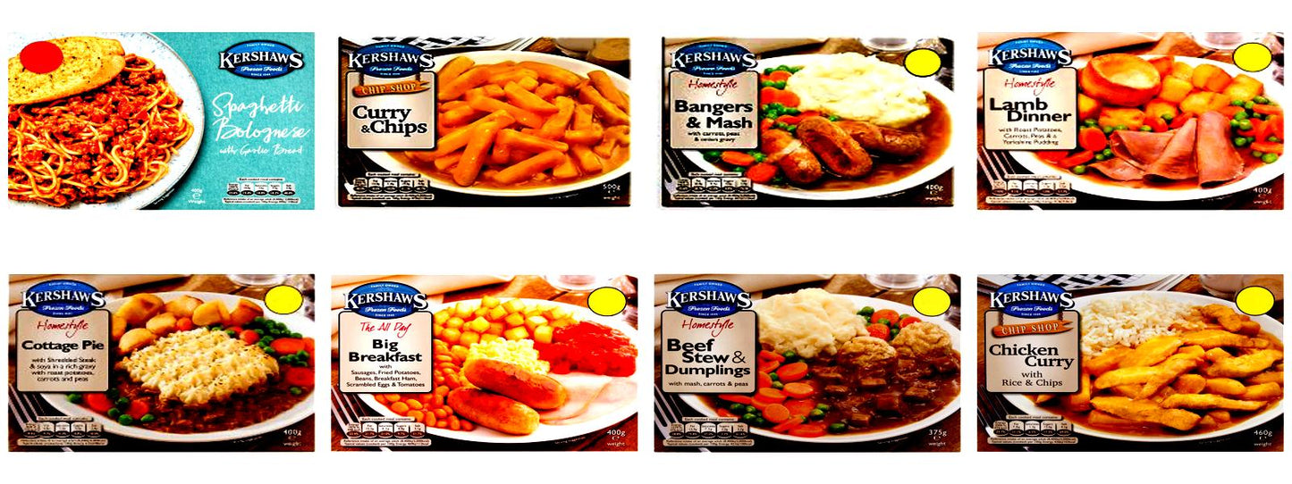 Kershaws Healthy 8 Pack Ready Meal Combo Bundles (Copy) Ready Meals Asetena Pa