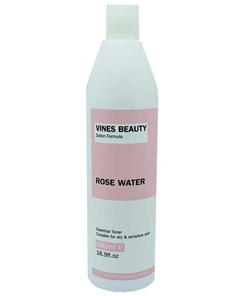 VINES BEAUTY ROSE WATER 500 ml Skin Wash Asetena Pa