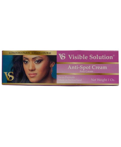 VISIBLE SOLUTION ANTI SPOT FACE CREAM 30 g Skin Treatments Asetena Pa