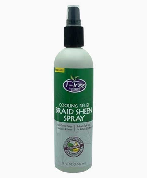 PARNEVU T TREE COOLING RELIEF BRAID SHEEN SPRAY 354 ml Sprays, Serums and Oils Asetena Pa