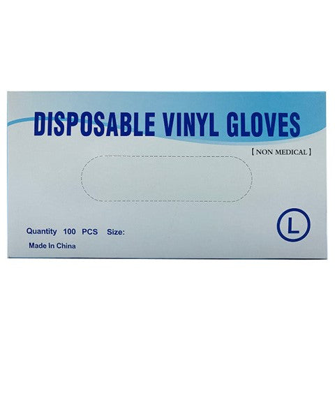 DISPOSABLE VINYL GLOVES NON MEDICAL Medium Health And safety Asetena Pa