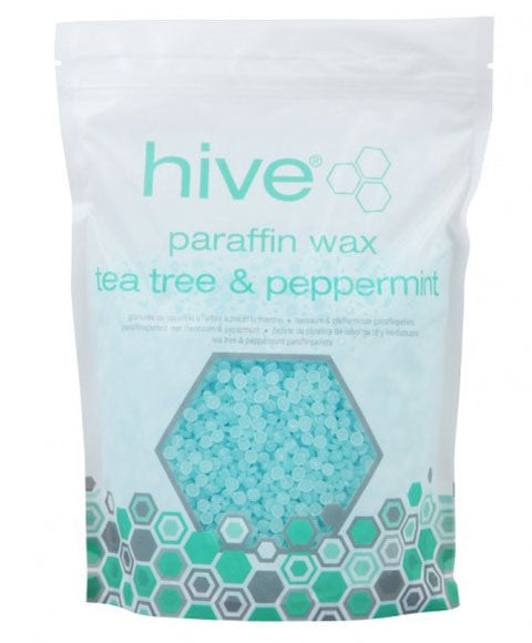 HIVE PARAFFIN WAX TEA TREE AND PEPPERMINT PELLETS 700 g Hair Removing Asetena Pa
