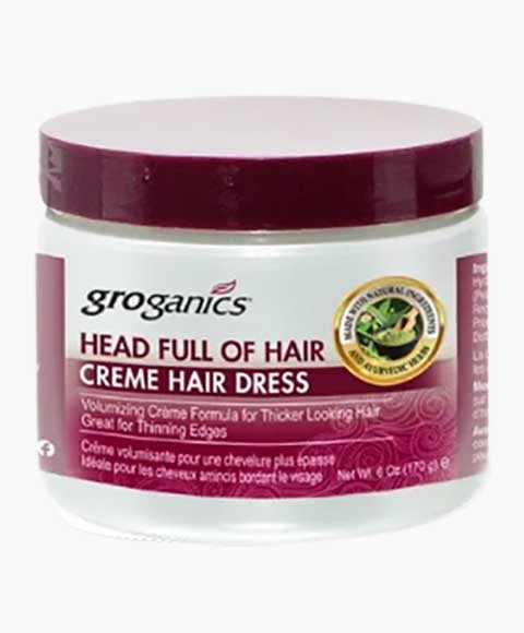 GROGANICS HAIR GRO N WILD HAIR DRESS CONDITIONING CREME 170 g Hair Styling Asetena Pa