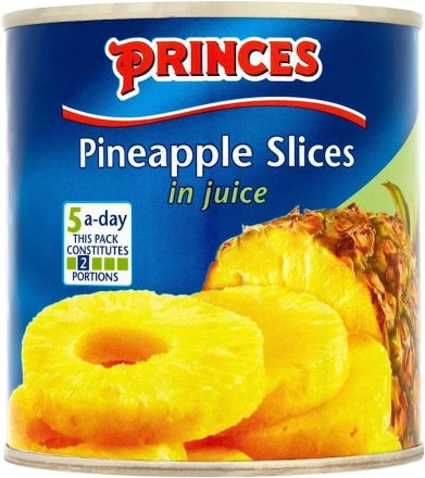 Princes Pineapple Slices In Juice 6x432g