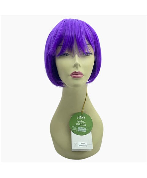 PAKS SYN BOB WIG PURPLE DESIRE Synthetic Hair Wigs Asetena Pa
