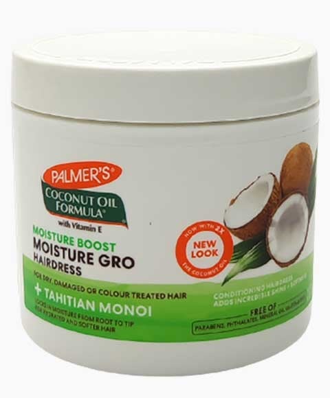 COCONUT OIL FORMULA MOISTURE GRO HAIRDRESS WITH VITAMIN E 150 g Conditioner Asetena Pa