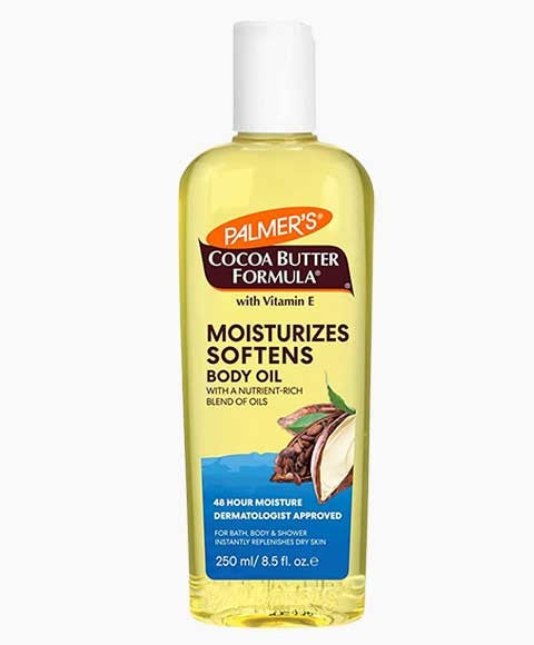 COCOA BUTTER FORMULA MOISTURIZES SOFTENS BODY OIL 250 ml Skin Moisturizing Asetena Pa