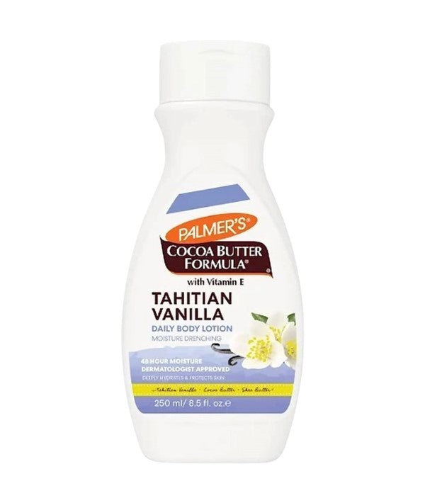 COCOA BUTTER FORMULA TAHITIAN VANILLA DAILY BODY LOTION 250 ml Even Skin Tone Asetena Pa