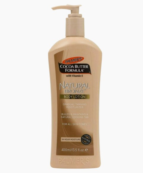 COCOA BUTTER FORMULA NATURAL BRONZE BODY LOTION 250 ml Skin Moisturizing Asetena Pa