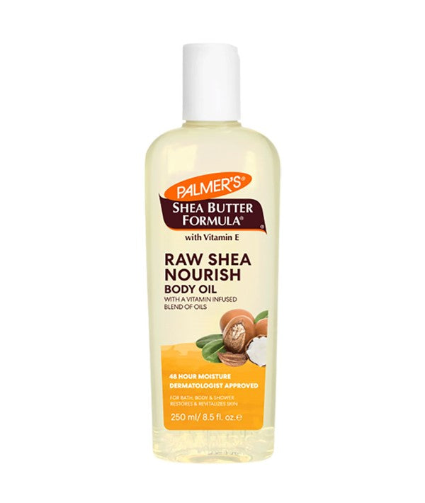 RAW SHEA NOURISH BODY OIL 250ml Skin Moisturizing Asetena Pa