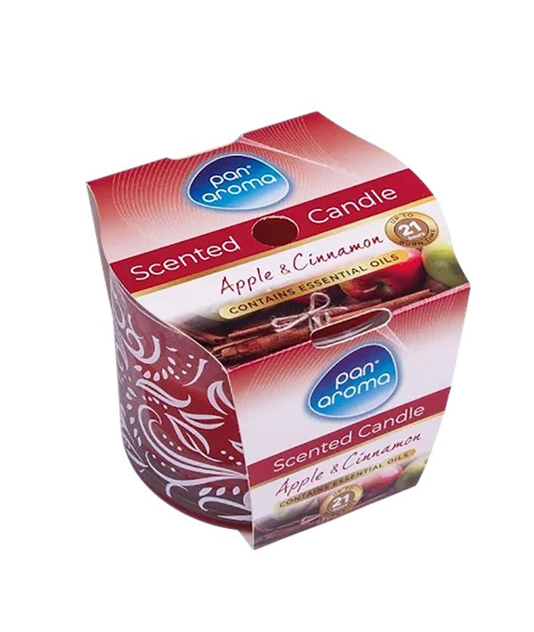 SCENTED CANDLE APPLE AND CINNAMON Candles Asetena Pa