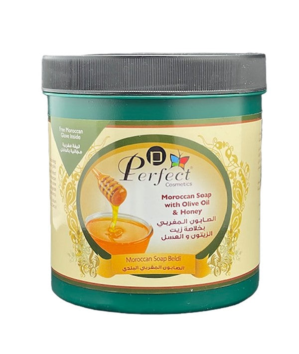 NATURAL MOROCCAN SOAP WITH NATURAL OLIVE OIL AND HONEY 1000 ml Body Care Asetena Pa