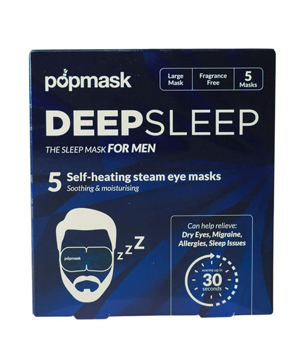 DEEP SLEEP SELF HEATING EYE MASKS FOR MEN Personal Care Asetena Pa