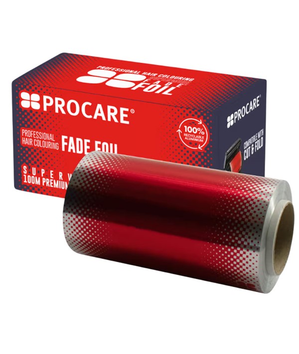 SUPERWIDE FOILS FOR HIGHLIGHTING AND COLOURING RED ROLL 120x100 Hair Color Asetena Pa