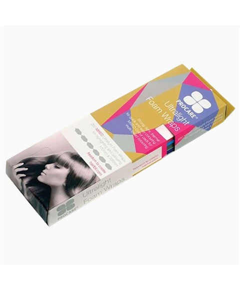 ULTRALIGHT FOAM WRAPS MIXED 100mm X 300mm Hair Color Asetena Pa