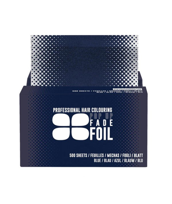PROFESSIONAL HAIR COLOURING EMBOSSED POP UP FADE FOIL 500 Sheets Color Blue Hair Color Asetena Pa