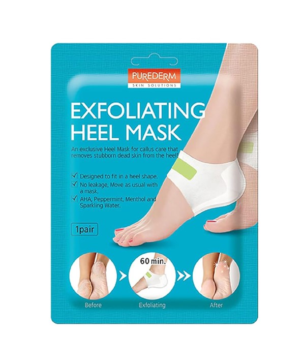 PUREDERM EXFOLIATING HEEL MASK Pedicure and Manicure Asetena Pa