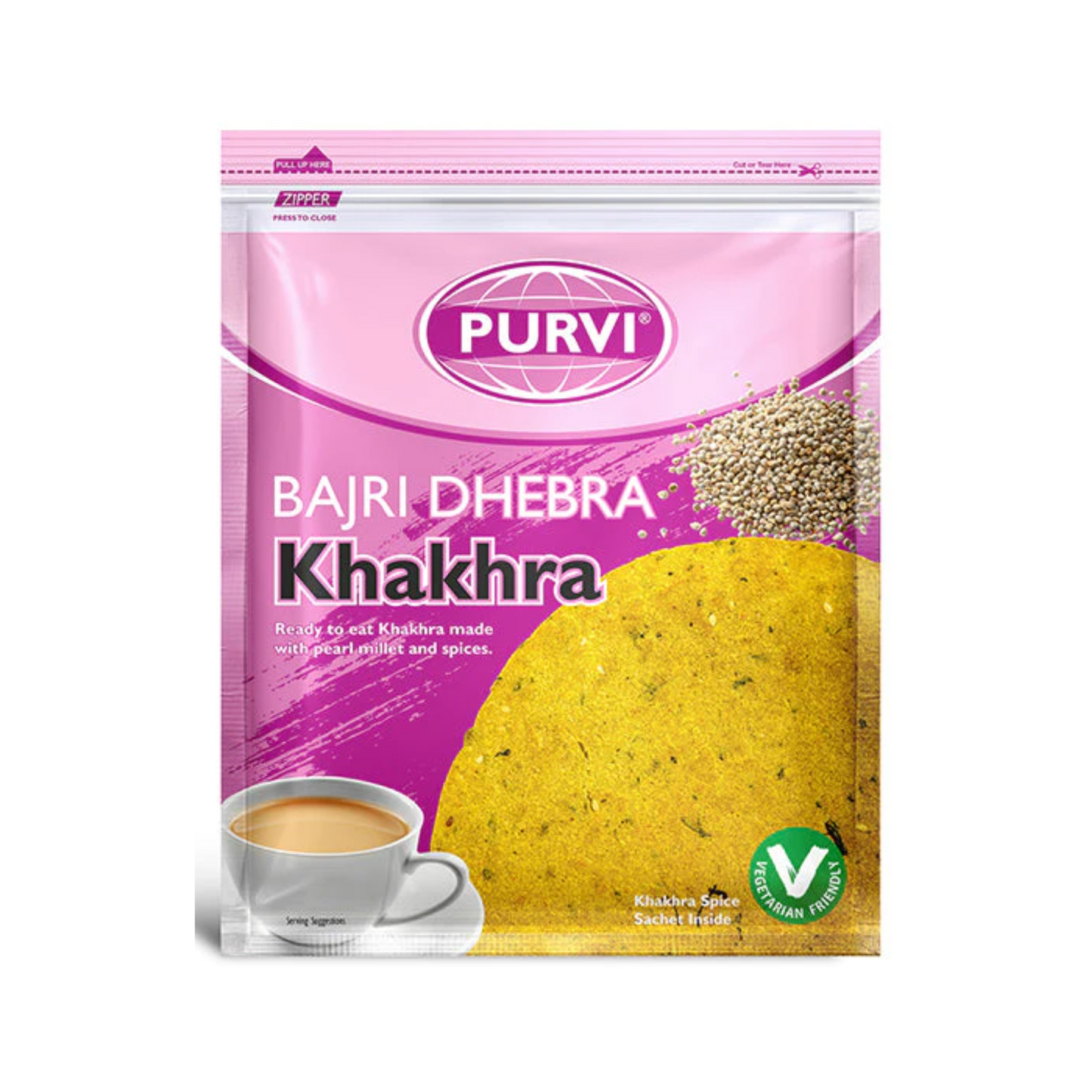 Purvi Khakra Bajri Dhebra 1x200g