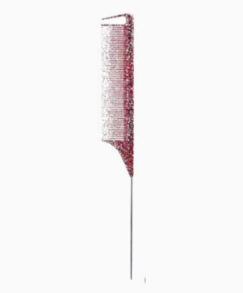 RED BY KISS GLITTER PARTYING PIN TAIL COMB HM84J Color Assorted Hair Brushes and Combs Asetena Pa