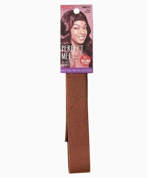 RED BY KISS PERFECT MELT ELASTIC BAND HWG12 Color Dark Brown Kids Hair Accessories Asetena Pa
