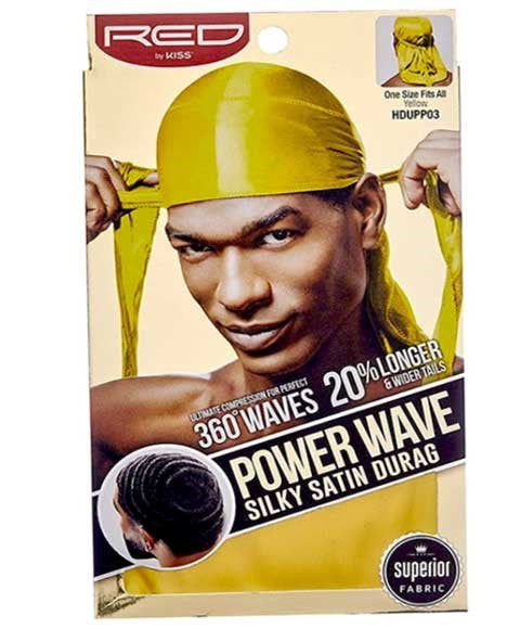 RED BY KISS POWER WAVE SILKY SATIN DURAG Color HDUPP06 Pink Durags and Caps Asetena Pa