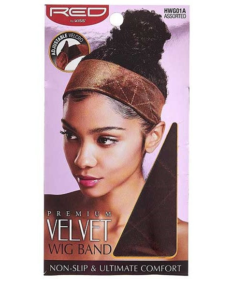 PREMIUM VELVET WIG BAND HWG01A ASSORTED Extensions Accessories Asetena Pa