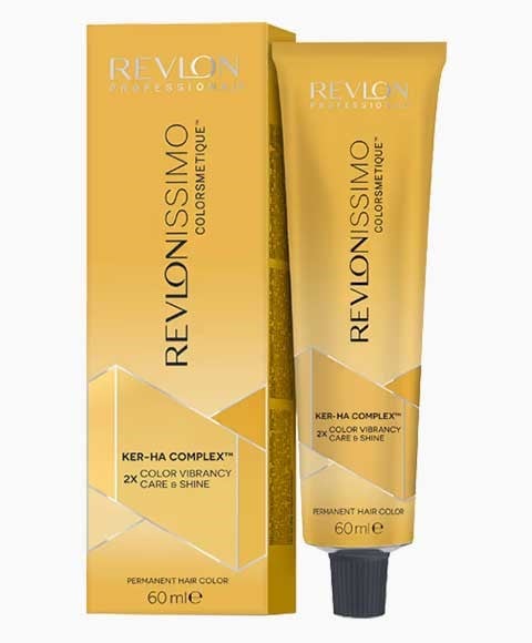 REVLONISSIMO COLORSMETIQUE PERMANENT HAIR COLOR YELLOW 60 ml Color 83 Light Golden Blonde Hair Color Asetena Pa