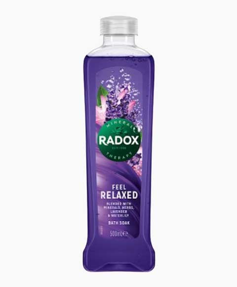 FEEL RELAXED WATER LILY AND LAVENDER BATH SOAK 500 ml Body Care Asetena Pa