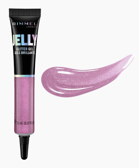 RIMMEL JELLY GLITTER GEL 500 PURPLE RAIN 11 ml Eye Makeup Asetena Pa