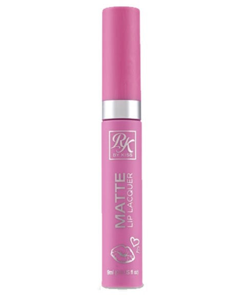 RK BY KISS MATTE LIP LACQUER RML08 THINK PINK 9 ml Lips Asetena Pa