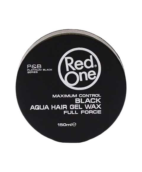 BLACK AQUA HAIR GEL WAX FULL FORCE 150 ml Hair Styling Asetena Pa