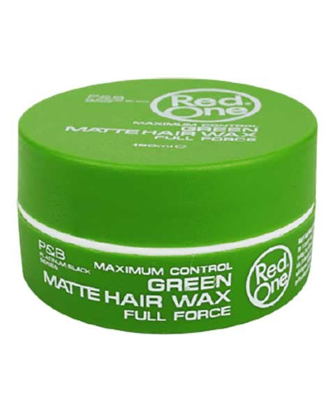 GREEN MATTE HAIR WAX FULL FORCE 150 ml Hair Styling Asetena Pa