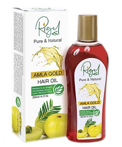 PURE AND NATURAL AMLA GOLD HAIR OIL 200 ml Sprays, Serums and Oils Asetena Pa