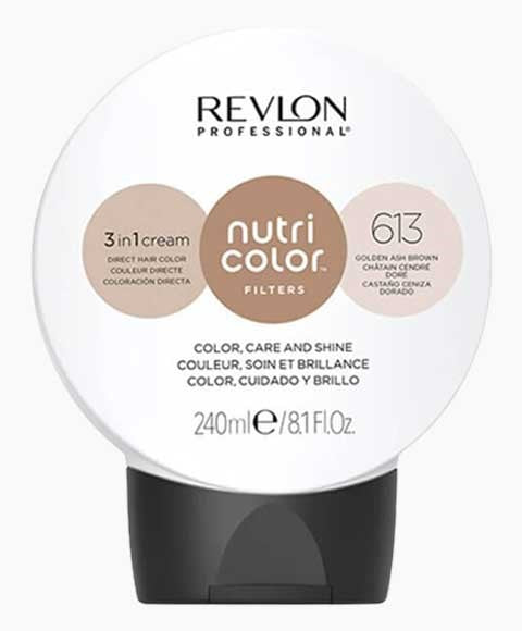 NUTRI COLOR 3 IN 1 CREAM 613 GOLDEN ASH BROWN 240 ml Hair Color Asetena Pa