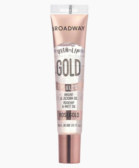 BROADWAY VITA LIP ROSE GOLD CLEAR LIP GLOSS BCLG10D1 15 ml Lips Asetena Pa