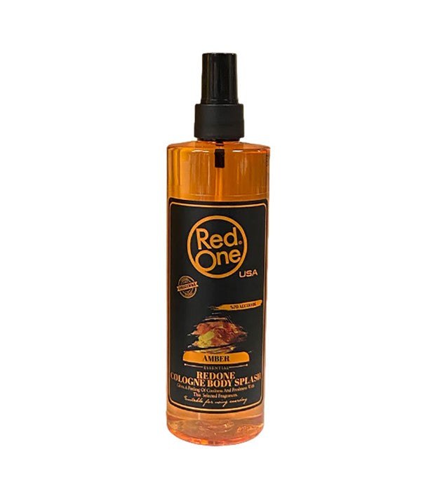 AMBER RED ONE COLOGNE BODY SPLASH 400 ml Shaving Asetena Pa