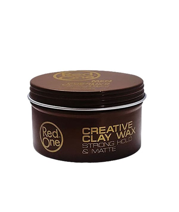 RED ONE CREATIVE CLAY WAX 100 ml Men Hair Styling Asetena Pa